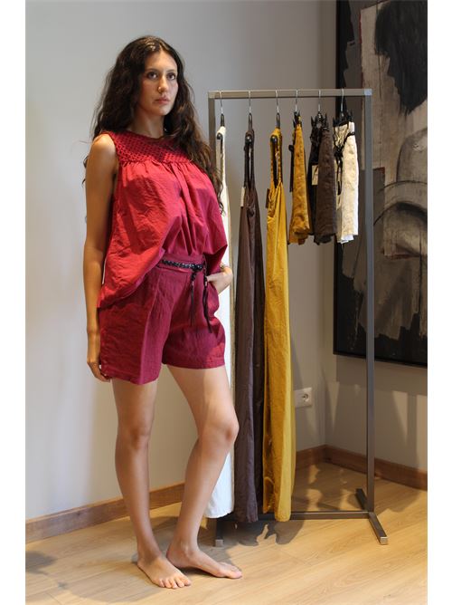 Canotta con pizzo sangallo DIECI MINUTI | 554304